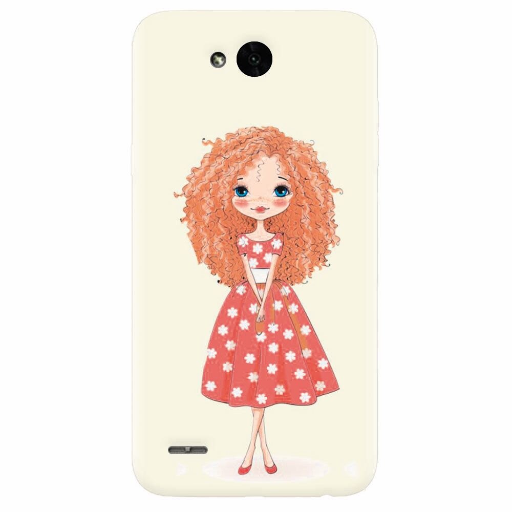 Husa silicon pentru Lg X Power 2, Sweet Little Girl