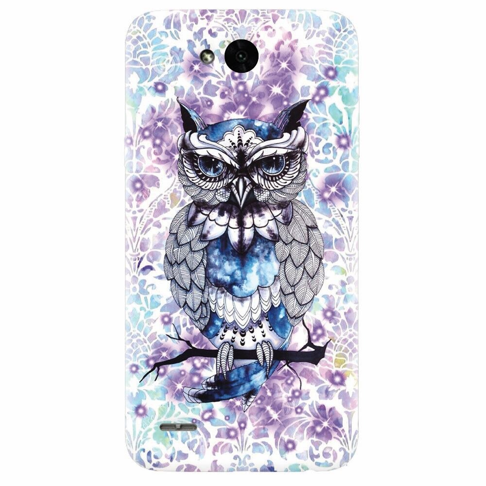 Husa silicon pentru Lg X Power 2, Abstract Owl