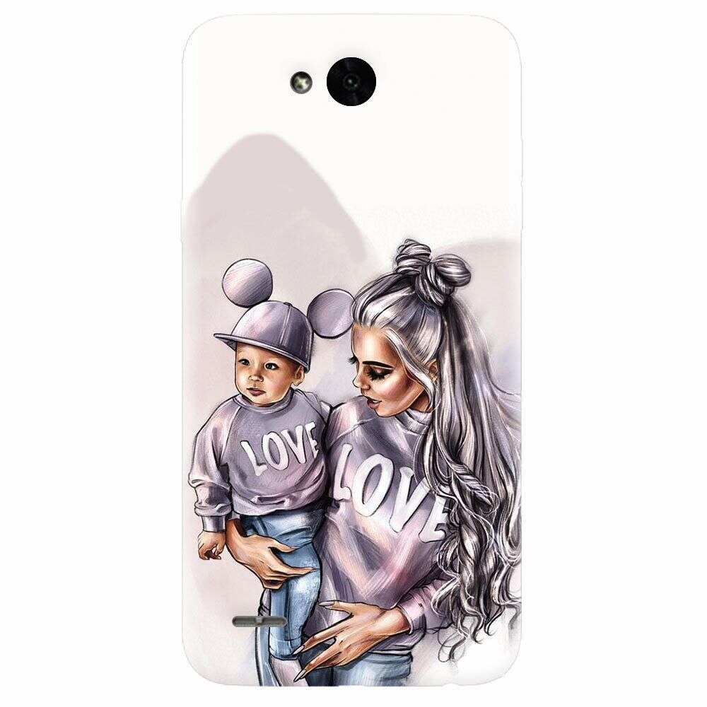 Husa silicon pentru Lg X Power 2, Mommy Love