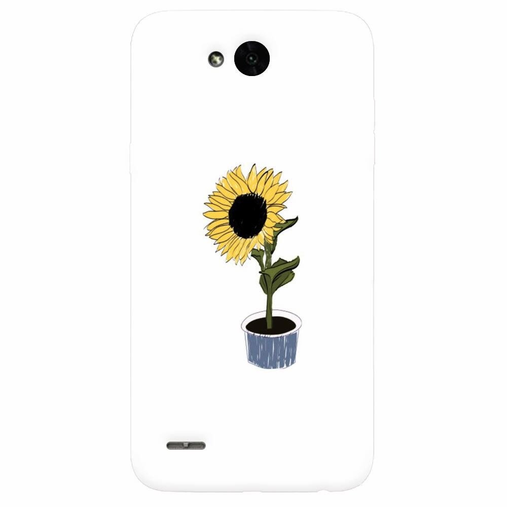 Husa silicon pentru Lg X Power 2, Sun Flower
