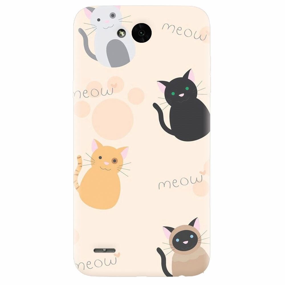 Husa silicon pentru Lg X Power 2, Meow