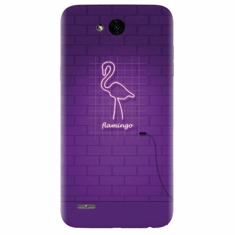 Husa silicon pentru Lg X Power 2, Light Flamingo
