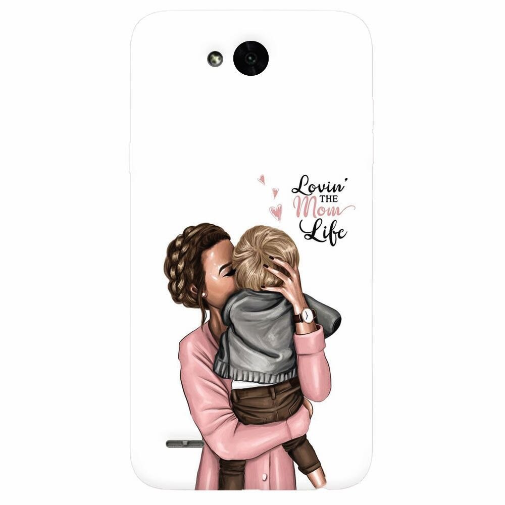 Husa silicon pentru Lg X Power 2, Loving Mother