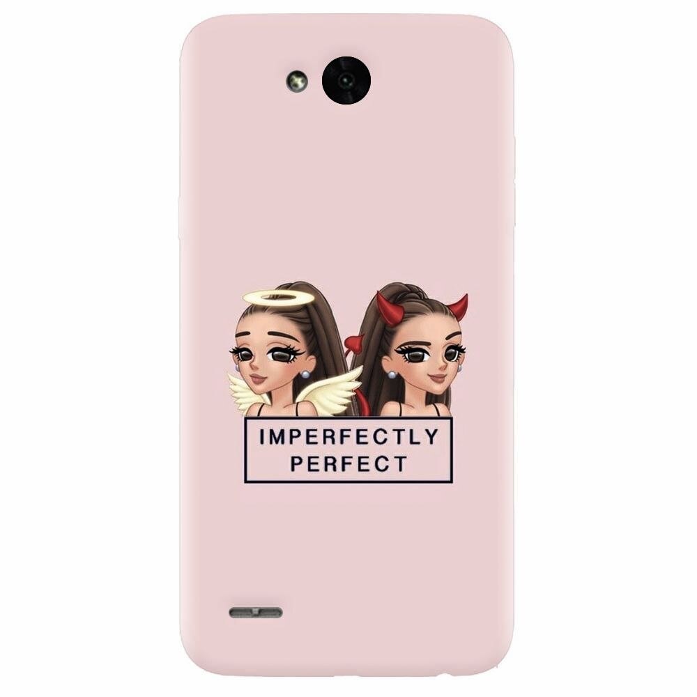 Husa silicon pentru Lg X Power 2, Imperfectly Perfect Pink