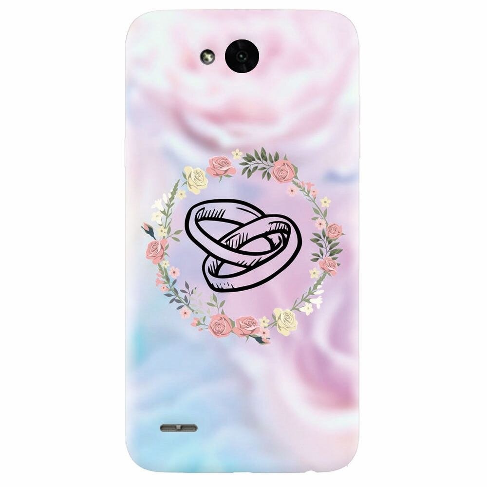 Husa silicon pentru Lg X Power 2, Rings