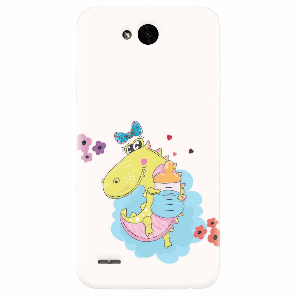 Husa silicon pentru Lg X Power 2, Bebe Crocodil