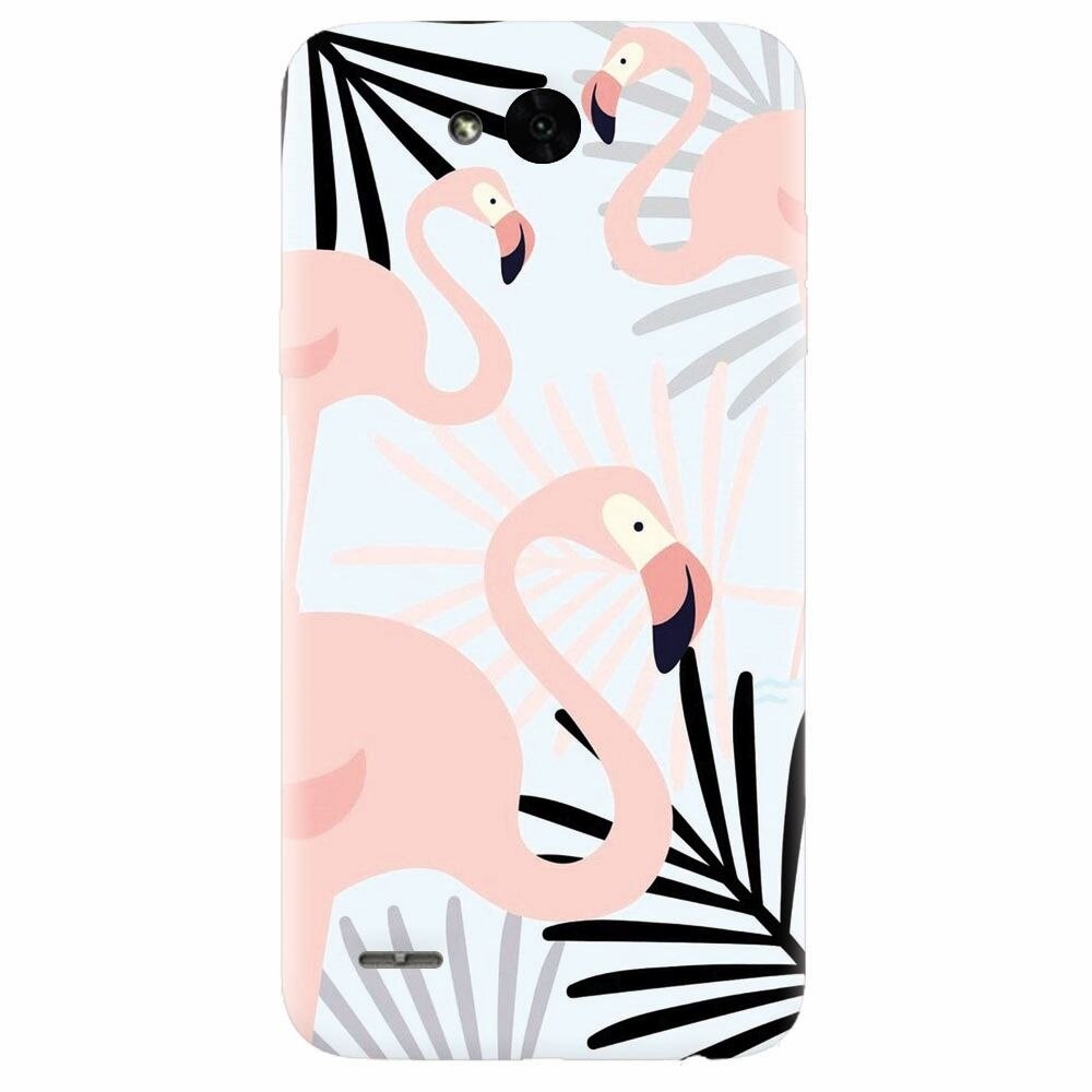 Husa silicon pentru Lg X Power 2, Flamingo
