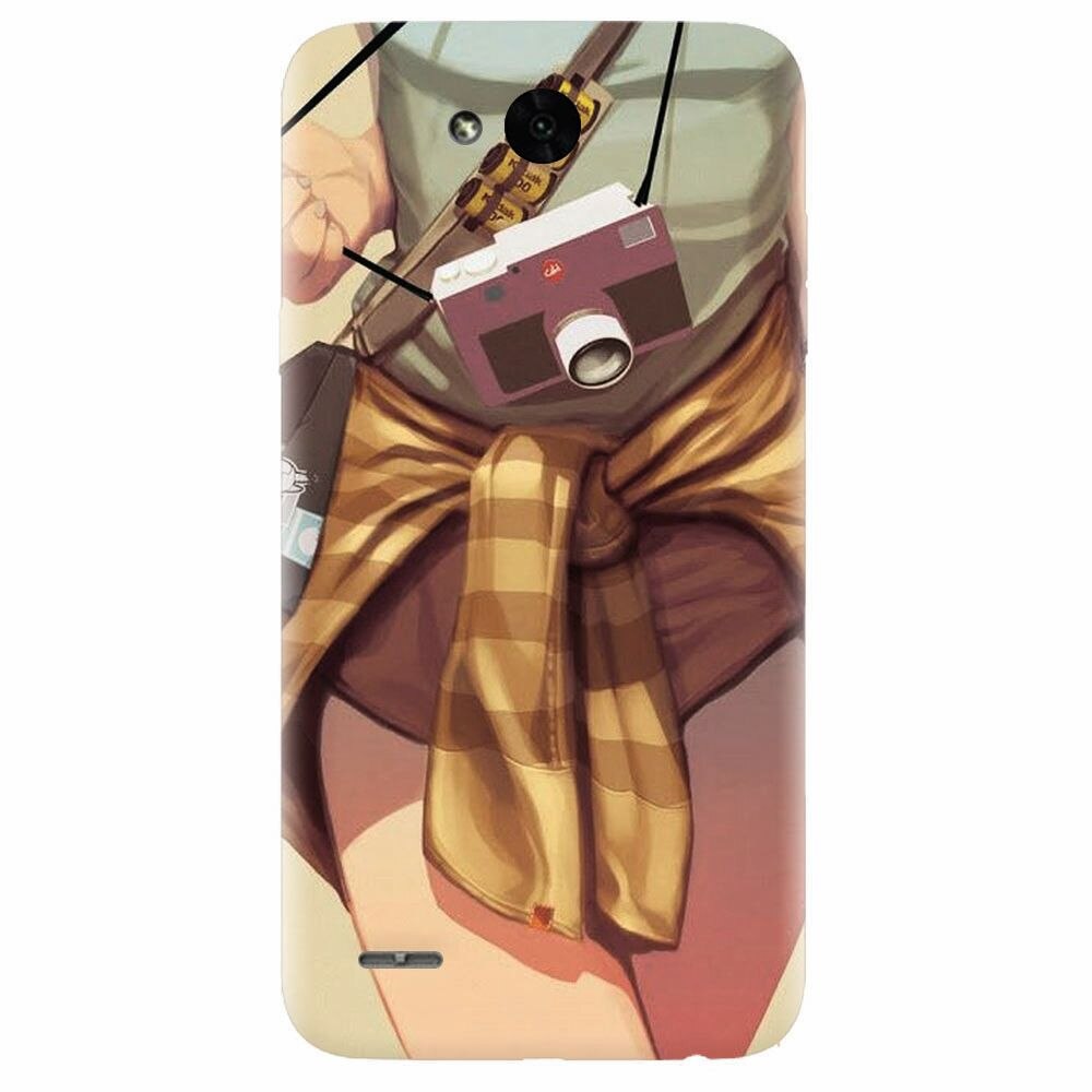 Husa silicon pentru Lg X Power 2, Photograph Girl