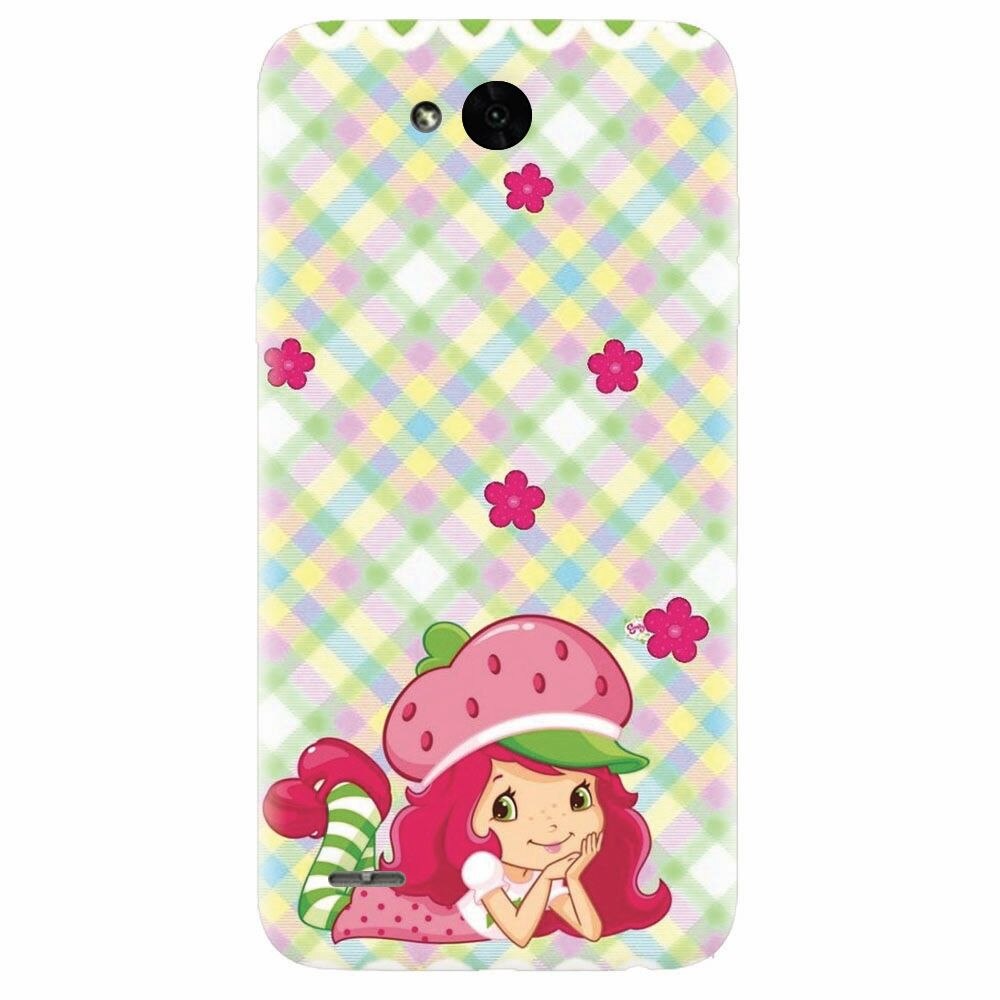 Husa silicon pentru Lg X Power 2, Strawberry Girl