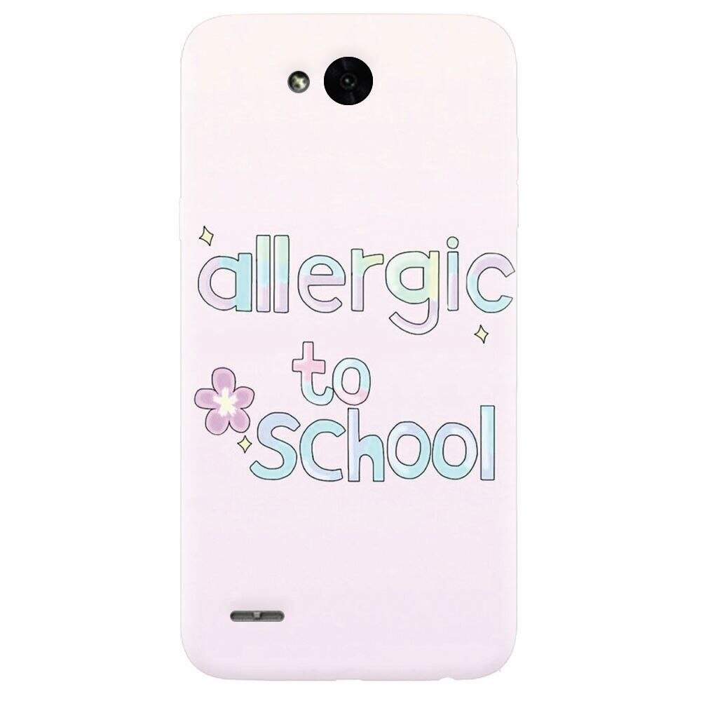 Husa silicon pentru Lg X Power 2, Allergic To School