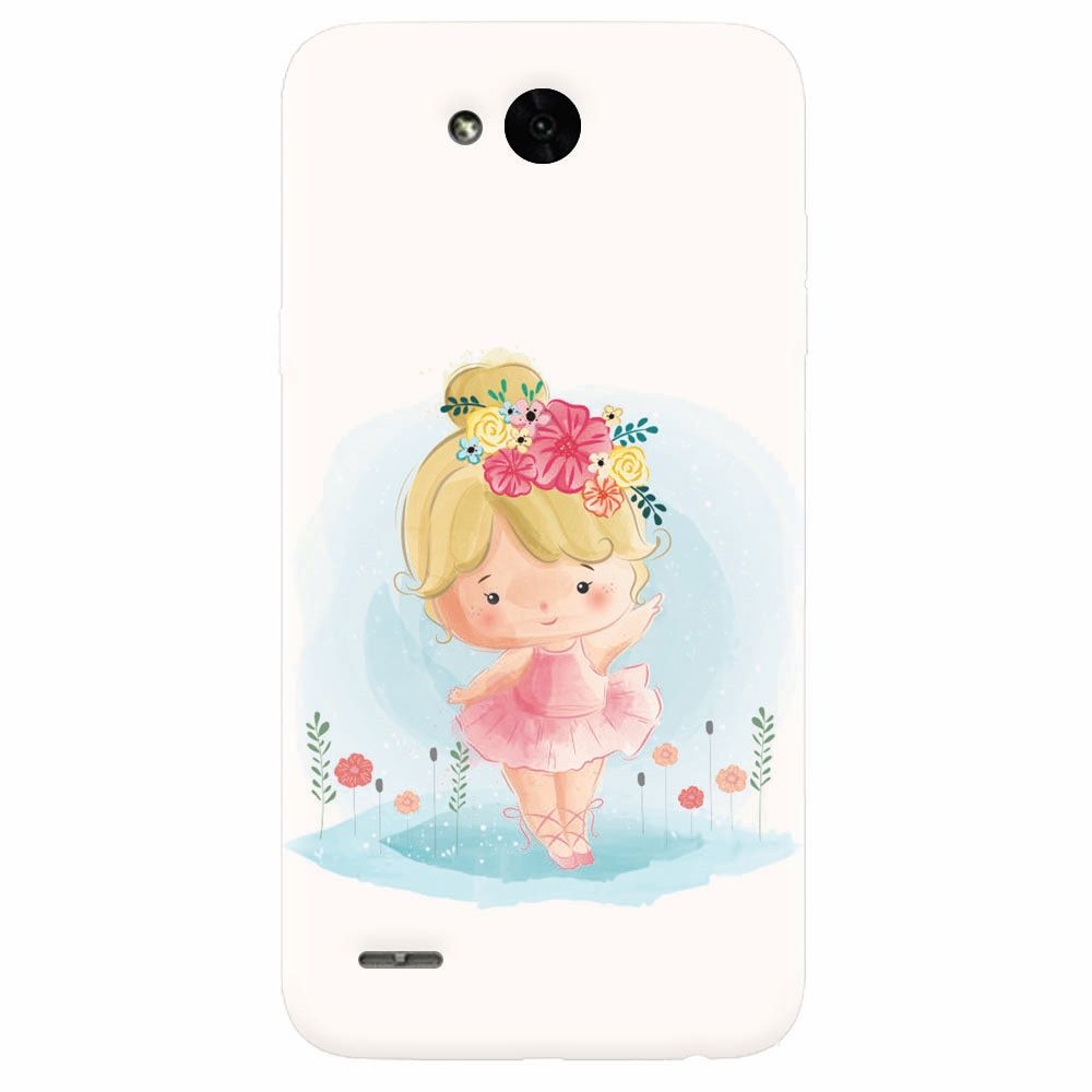 Husa silicon pentru Lg X Power 2, Balerina