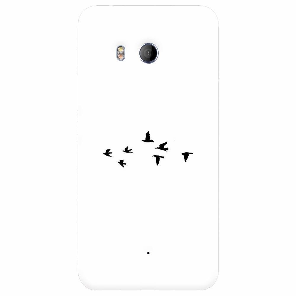 Husa silicon pentru Htc U 11, Birds