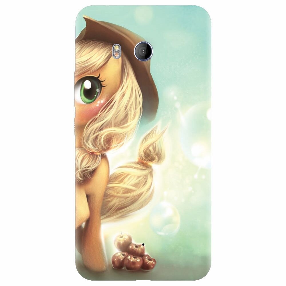 Husa silicon pentru Htc U 11, Applejack Pony Cute K