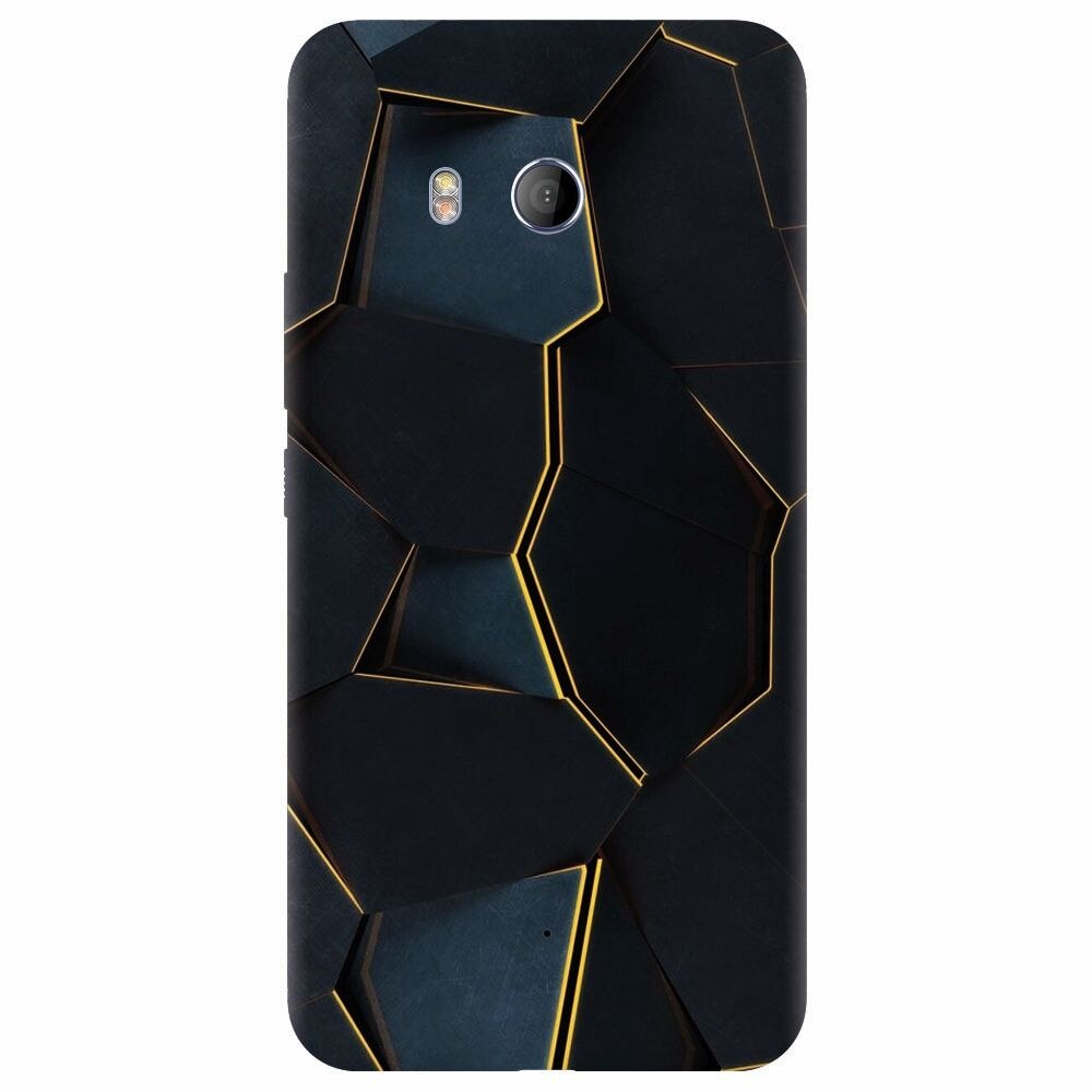 Husa silicon pentru Htc U 11, Abstract Draw