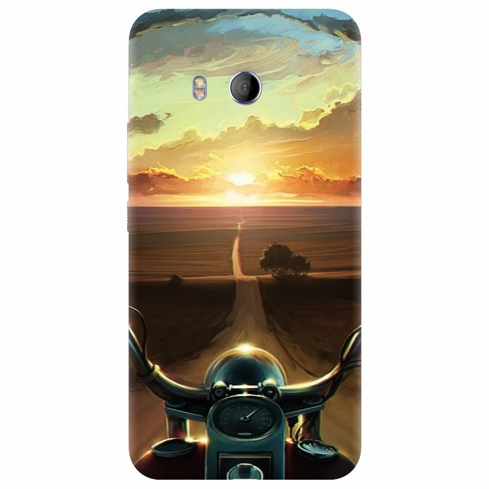 Husa silicon pentru Htc U 11, Country Road
