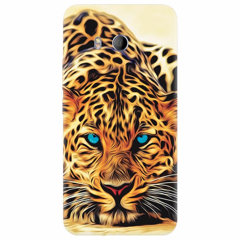 Husa silicon pentru Htc U 11, Animal Tiger