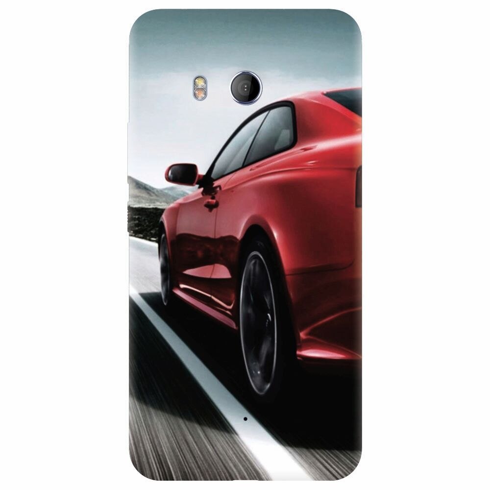 Husa silicon pentru Htc U 11, Car On Road