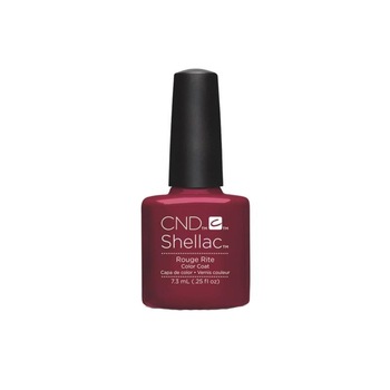 Lac de unghii sempermanent CND Shellac Rouge Rite 7.3ml Lac de unghii sempermanent CND Shellac Rouge Rite 7.3ml