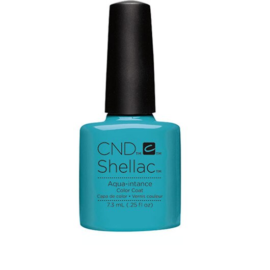 Lac unghii semipermanent CND Shellac Aqua-Intance 7.3ml