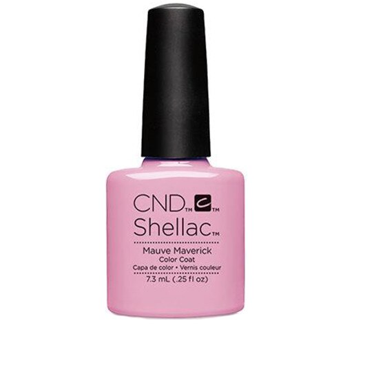 Lac unghii semipermanent CND Shellac Mauve Maverick 7.3ml