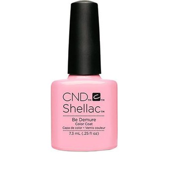 Lac unghii semipermanent CND Shellac Be Demure 7.3ml Lac unghii semipermanent CND Shellac Be Demure 7.3ml