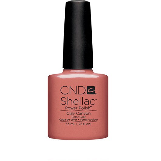 Lac unghii semipermanent CND Shellac Clay Canyon7.3ml