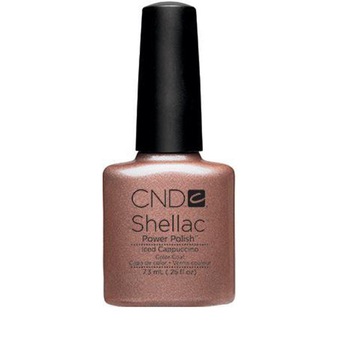 Lac unghii semipermanent CND Shellac Iced Cappuccino 7.3ml Lac unghii semipermanent CND Shellac Iced Cappuccino 7.3ml