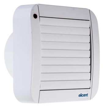 Ventilator baie de fereastra/perete ELICENT ECOLINE 100 A T, Garantie 5 ani, Jaluzele automate, Timer, Motor long life 30000 h, Fabricatie Italia,Debit 90 mc/h Ventilator baie de fereastra/perete ELICENT ECOLINE 100 A T, Garantie 5 ani, Jaluzele automate, Timer, Motor long life 30000 h, Fabricatie Italia,Debit 90 mc/h
