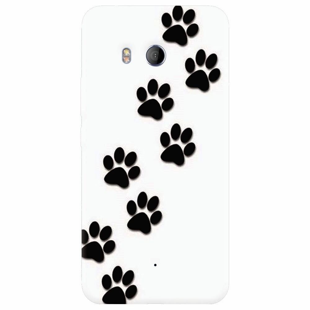 Husa silicon pentru Htc U 11, Dog Mark