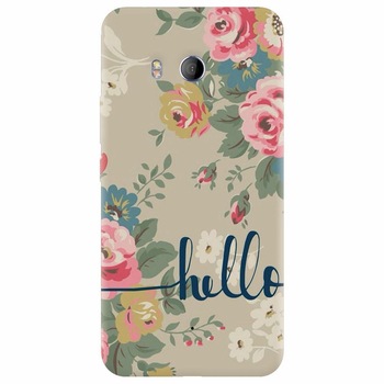 Husa silicon pentru Htc U 11, Cute Flower Phone Husa silicon pentru Htc U 11, Cute Flower Phone