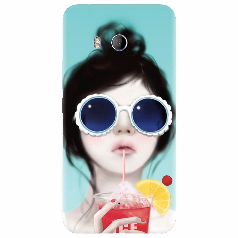 Husa silicon pentru Htc U 11, Cute Girly 001