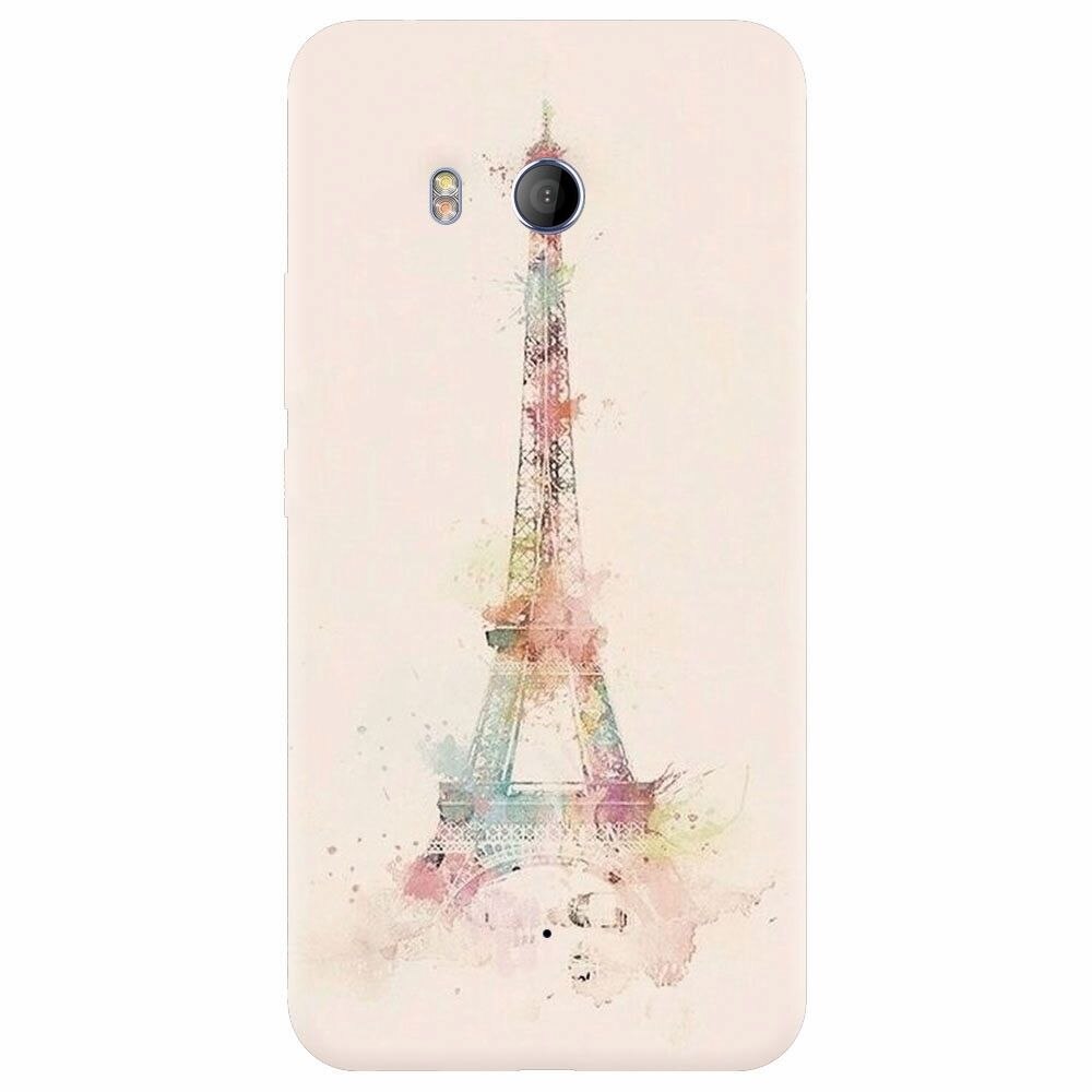 Husa silicon pentru Htc U 11, Eiffel Tower 001