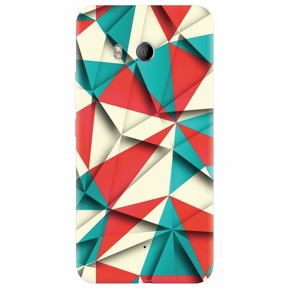 Husa silicon pentru Htc U 11, Abstract Vector