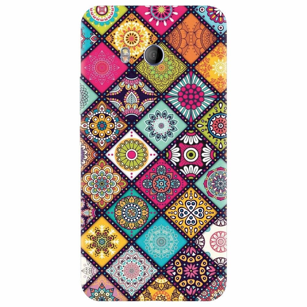 Husa silicon pentru Htc U 11, Mandala Pattern