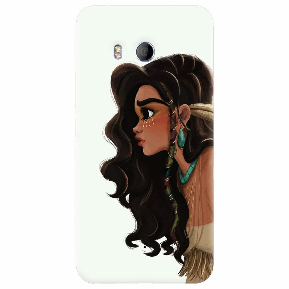 Husa silicon pentru Htc U 11, Indian Girl