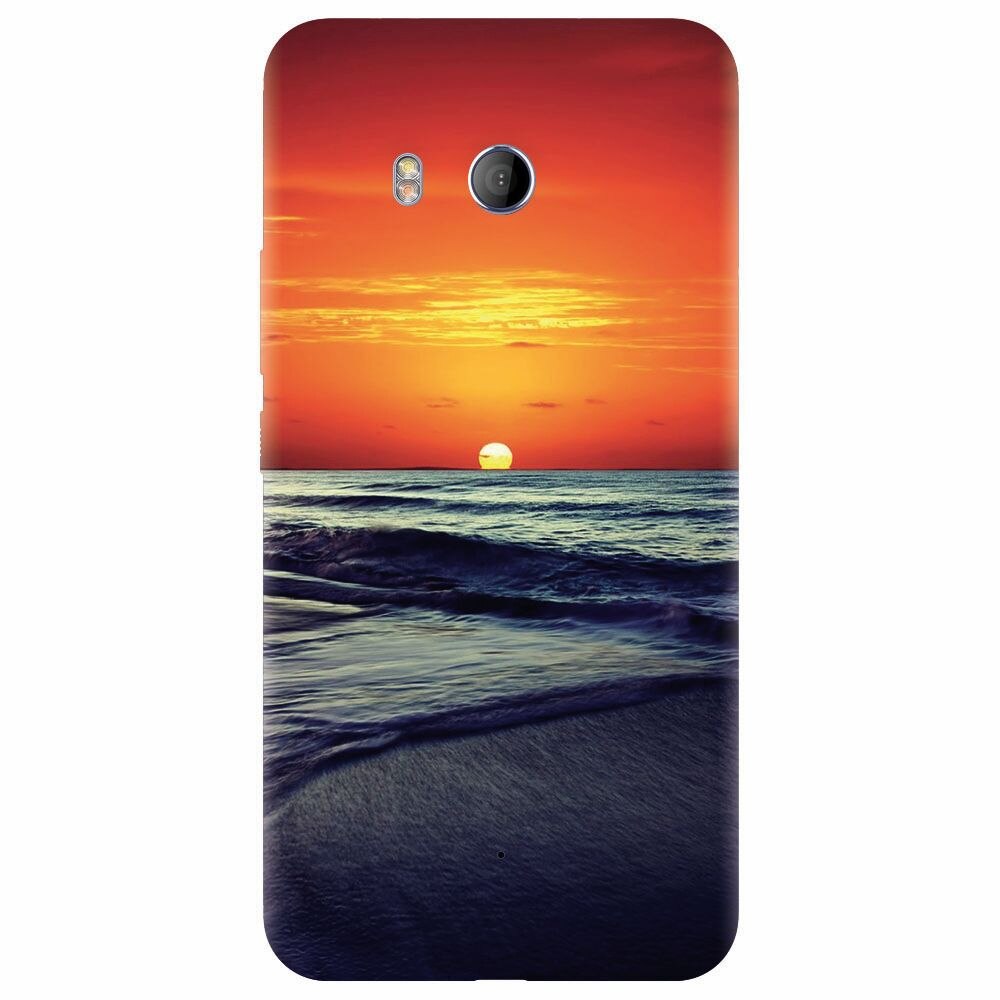 Husa silicon pentru Htc U 11, Ocean Sunset