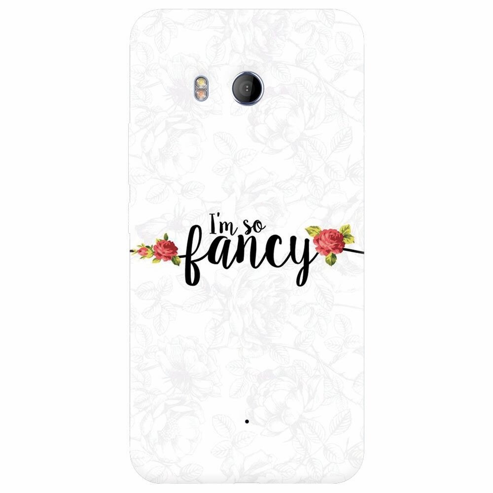 Husa silicon pentru Htc U 11, Im So Fancy Floral