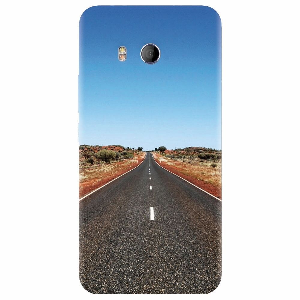 Husa silicon pentru Htc U 11, Road To Future