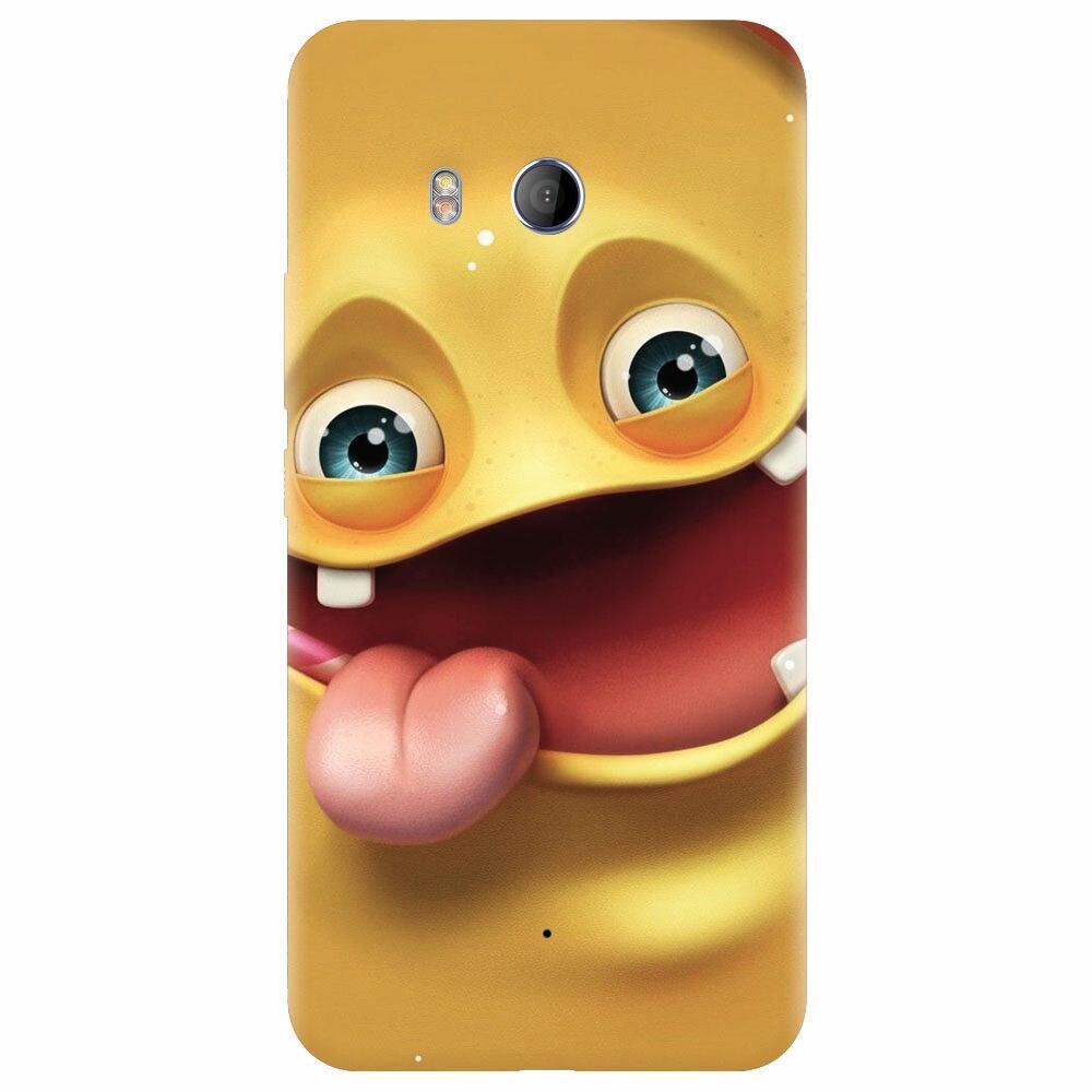 Husa silicon pentru Htc U 11, Cute Monster