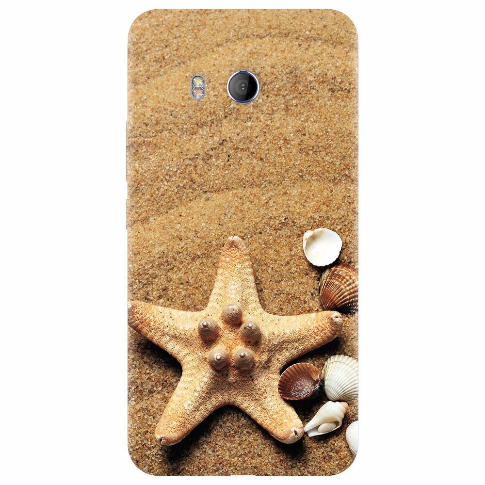 Husa silicon pentru Htc U 11, Sea Shells