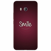 Husa silicon pentru Htc U 11, Smile Love