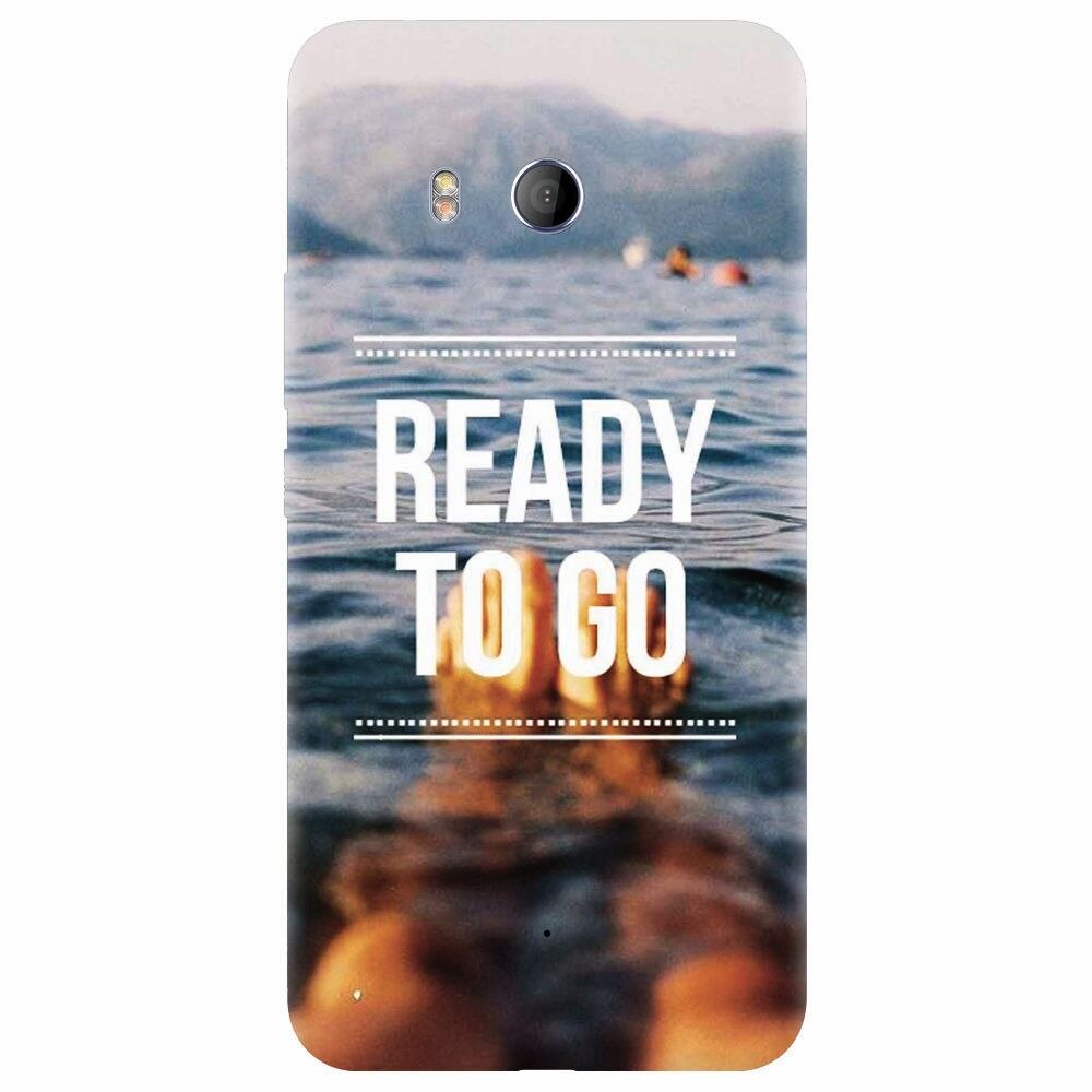 Husa silicon pentru Htc U 11, Ready To Go Swimming