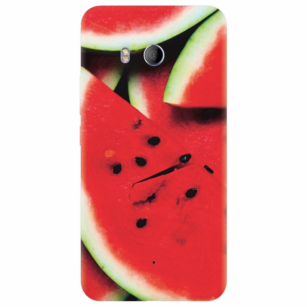 Husa silicon pentru Htc U 11, S Of Watermelon Slice