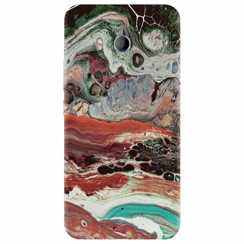 Husa silicon pentru Htc U 11, Abstract 104 Husa silicon pentru Htc U 11, Abstract 104
