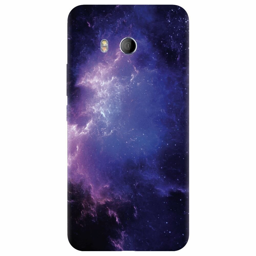 Husa silicon pentru Htc U 11, Purple Space Nebula