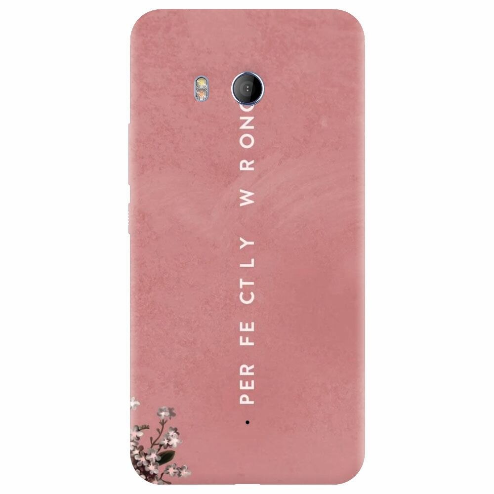 Husa silicon pentru Htc U 11, Perfectly Wrong