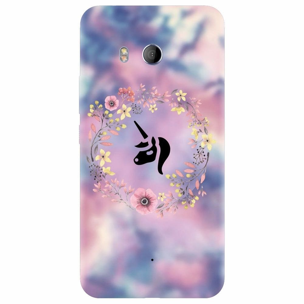 Husa silicon pentru Htc U 11, Unicorn Icon