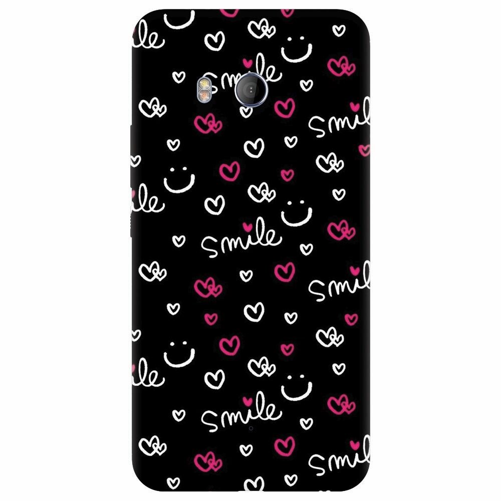 Husa silicon pentru Htc U 11, Smile 101