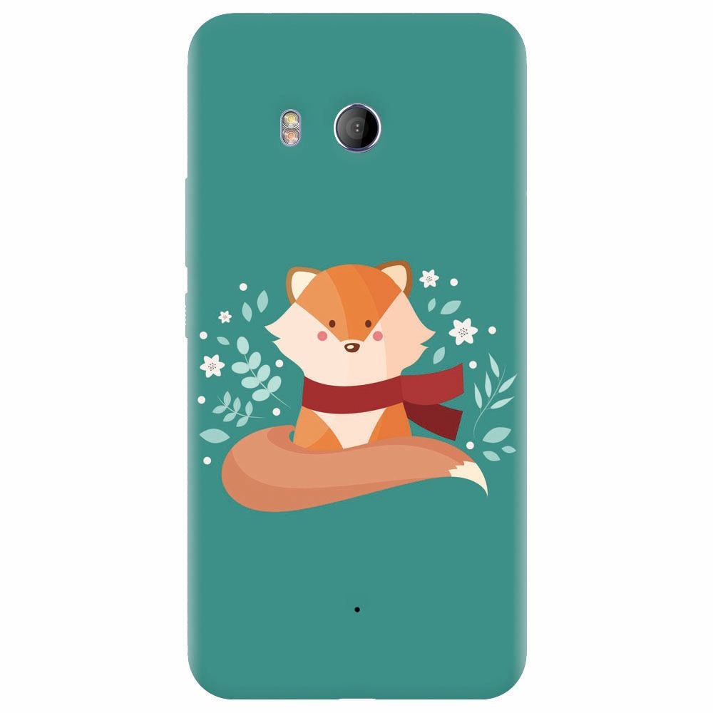 Husa silicon pentru Htc U 11, Winter Fox