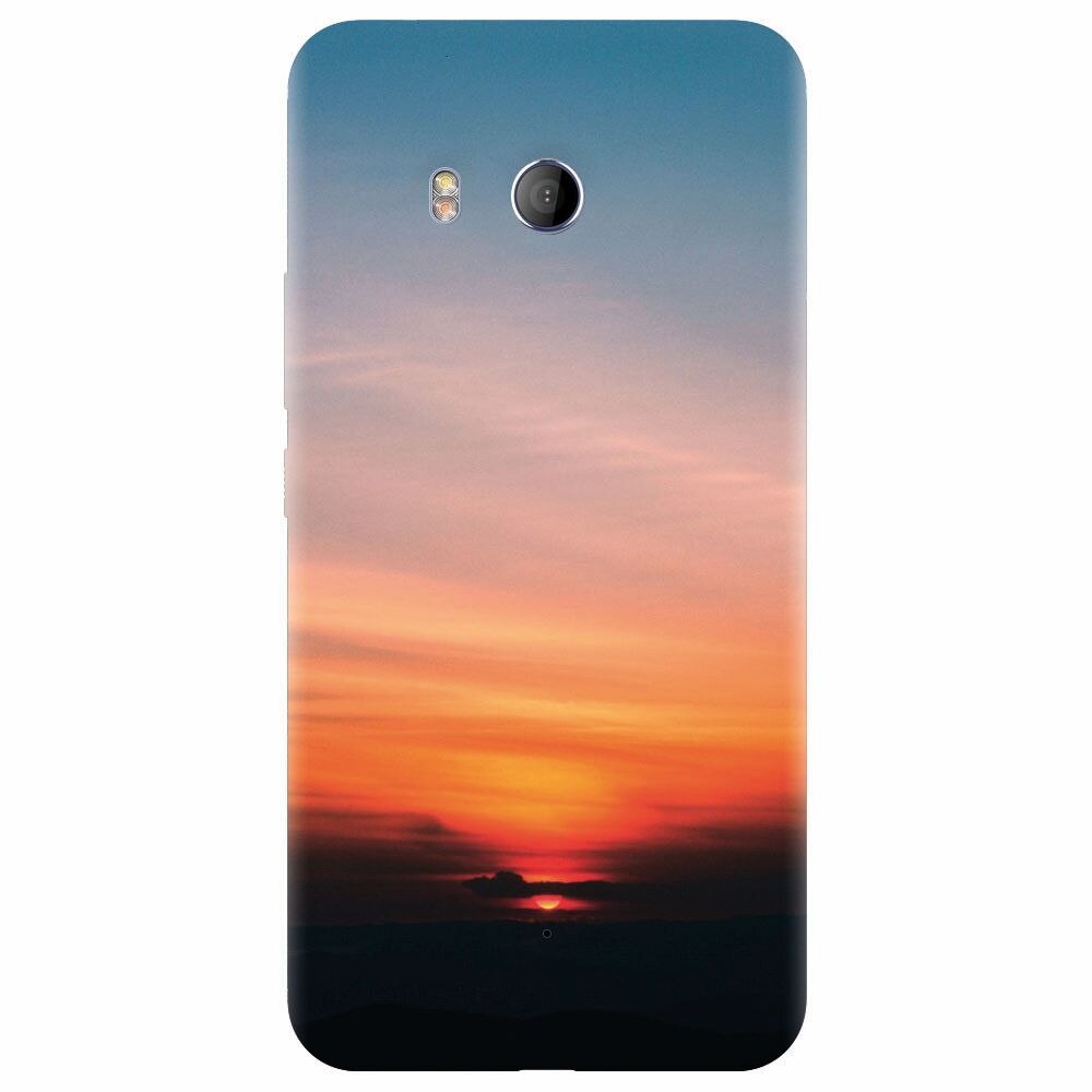 Husa silicon pentru Htc U 11, Calm Clouds